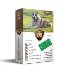 Элит Зоо капли \соб до 20 кг  2\1 мл