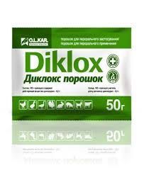 ДИКЛОКС ПОРОШОК (КОКЦИДИОСТАТИК) 50 гр O.L.KAR.