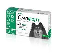 Селафорт капли для собак 20-40 кг  1 пипетка КРКА  аналог стронгхолд
