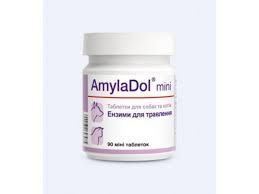 Dolfos AmylaDol 90таб АмилаДол для собак и кошек при нарушении пищеварения. 