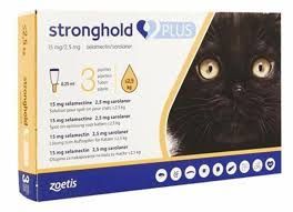 Стронгхолд ПЛЮС капли для кошек ДО 2,5  кг 3