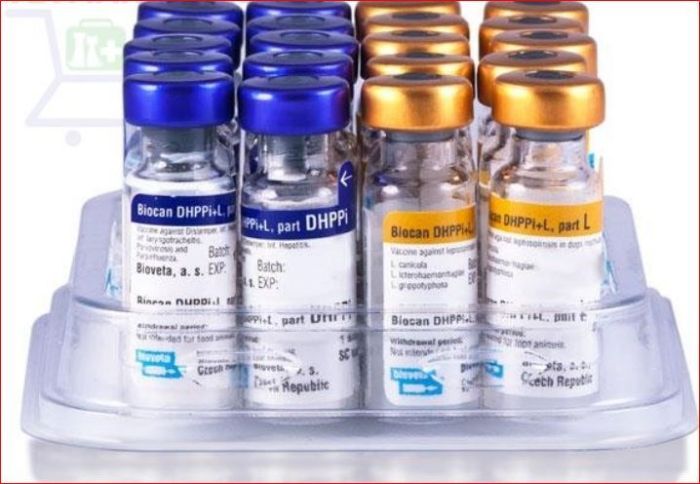 Биокан DHPPI + L  1 доза\фл-вакцина для собак