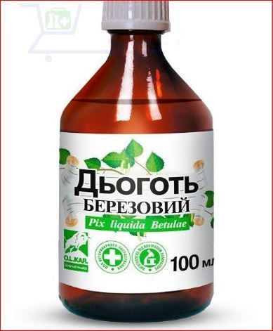 Деготь березовый 100 мл\фл. Олкар