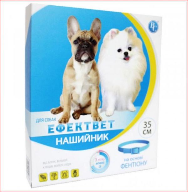 Эфектвет Ошейник для собак 35см