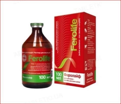 Феролайф раствор для инъекций 100 мл Олкар