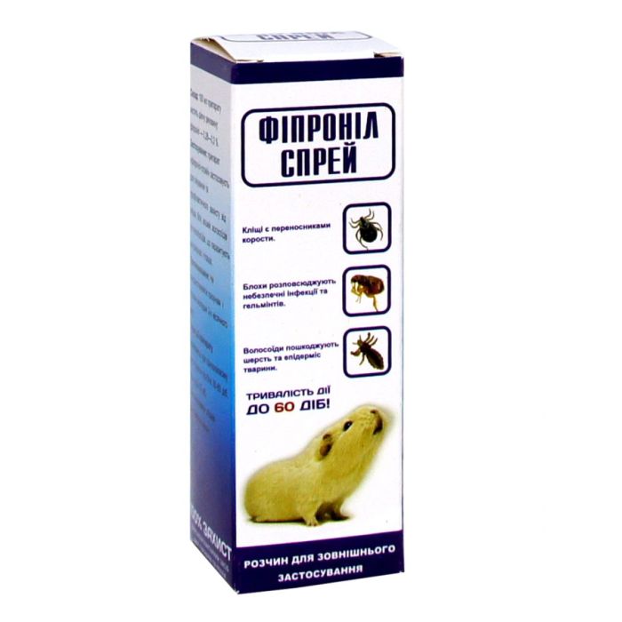 Фипронил спрей для грызунов и птиц 30 мл Круг