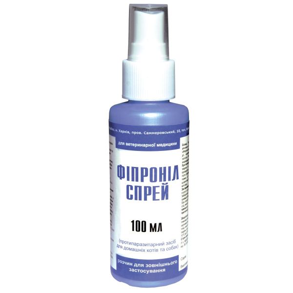 Фипронил Спрей противопаразитарный 100 мл Круг ц