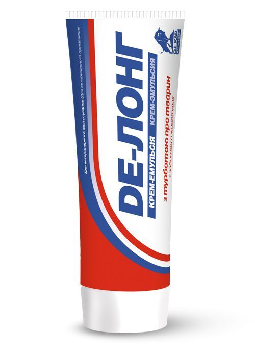 Крем-эмульсия ДЕ-ЛОНГ с декаметоксином  50 г\туба Олкар
