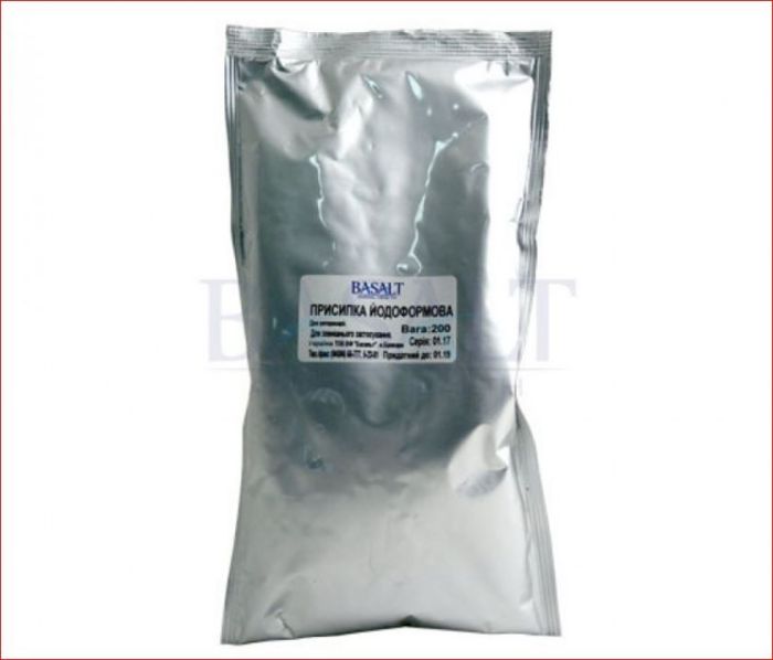Присыпка йодоформенная 200 гр, Базальт ц