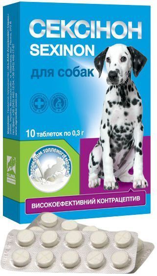 Сексинон для собак топл. молоко 10 Олкар