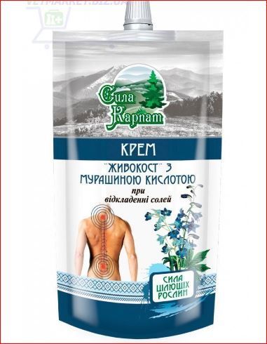 Сила Карпат крем Живокост с муравьиной кислотой 100 мл