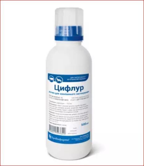 Цифлур растворр для наружного применения 0,5 л. Бровафармац